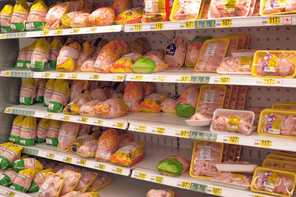 Bảo quản thịt gà trong tủ lạnh